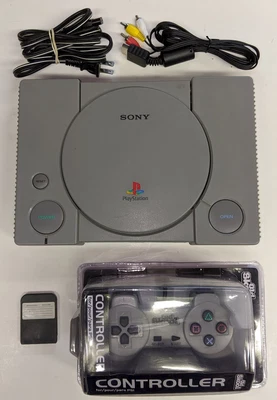 $69.99 • Buy Sony PlayStation 1 One PSX Console With Controller Memory Card AV & AC Cords
