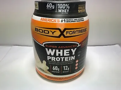 Body Fortress Whey Protein Powder Vanilla Strong Muscles Post-Workout Beverage • $27.99