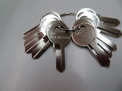 Lot 10 Pc M15 Key Blanks /For Master Padlock - Thin - Made In China • $9.99