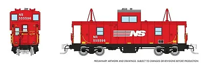 Rapido N Scale 510034 Wide Vision Caboose Norfolk Southern (NS) #555635 New! • $52.85