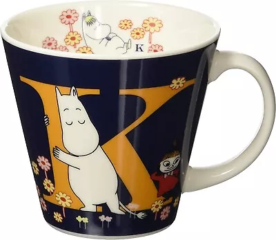 Moomin Valley Porcelain Initial Mug Cup `K' Yamaka Japan • $26.69