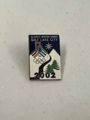  BID PIN SNOW TRAIL  2002 SALT LAKE CITY OLYMPIC GAME PIN 2022^ Limited Edition • $16.70