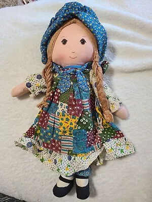 Vintage Holly Hobbie 16in Cloth Doll Knickerbocker  • $34.99