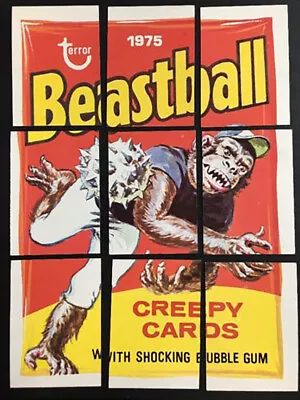 1975 Topps Wacky Packages Series 13 Beastball Puzzle Checklist Cards CHOICE • $4.95