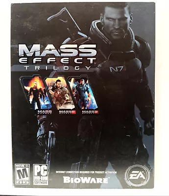 Mass Effect Trilogy By EA Games For PC-Rated M For Mature • $25