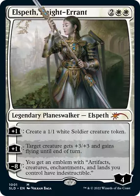 MTG Elspeth Knight-Errant [Secret Lair Drop Series​​​] Near Mint​​ • $10.04