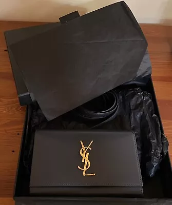 $378.03 • Buy Authentic YSL SAINT LAURENT Kate Belt Bag STUNNING!!