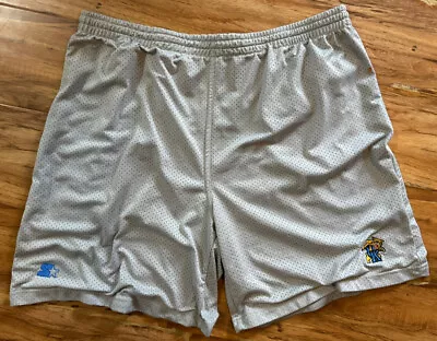 Vintage 90s Kentucky Wildcats Starter Mens Gray Basketball Shorts Sz XXL • $24.47