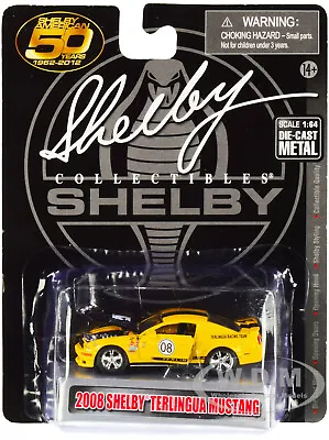 2008 Ford Shelby Mustang #08 Terlingua Orange 1/64 Shelby Collectibles Sc753 Or • $9.99