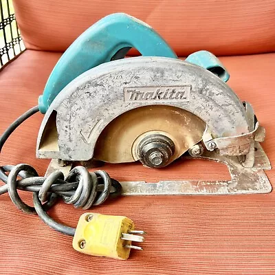 Makita 5007f 7-1/4  Corded Electric Circular Saw Tested & Working! Read! • $56.38