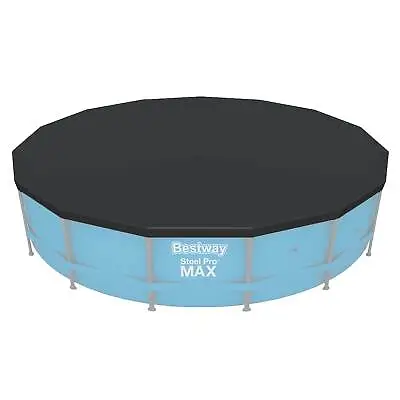 Bestway Flowclear 15' Round Pool Cover For Pools (Pool Cover Only) (Open Box) • $21.73