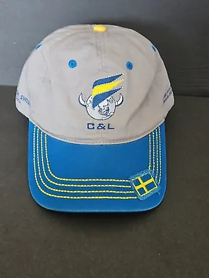 Rare C&l 2014 Sweden Saab 340 Global Operations Conference Aircraft Aviation Hat • $25.99