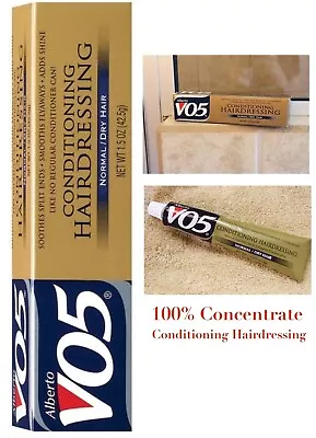 Alberto VO5 Conditioning Hairdressing 100% Concentrate Normal Dry Hair Pack • $17.99