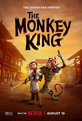 The Monkey King Movie Glossy Print Poster Film Home Wall Deco Size 27X40 • $17.49