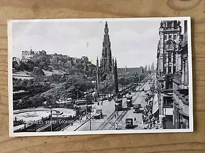 Old  Postcard Princes Street Looking West Edinburgh #G • £5