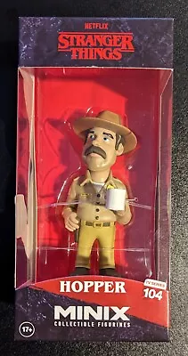 MINIX - Jim Hopper #104 - Stranger Things Netflix Series - Vinyl Figure - READ • $17.49