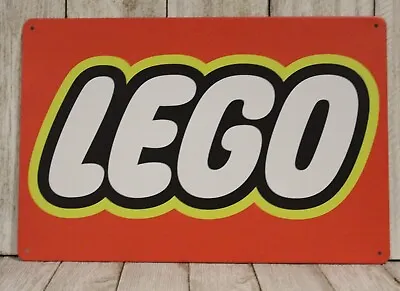 Lego Toys Tin Sign Metal Poster Flag Banner Logo Game Kids Room Man Cave XZ • $10.97