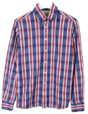 £29.99 • Buy GANT Rugger Vintage Slim Fit Shirt Men's MEDIUM Button-Up Plaid Spread Logo