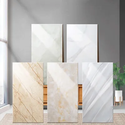 Marble Tile Sticker PVC Wall Panel Self-Adhesive Kitchen Home Bathroom Decor 06 • $8.35