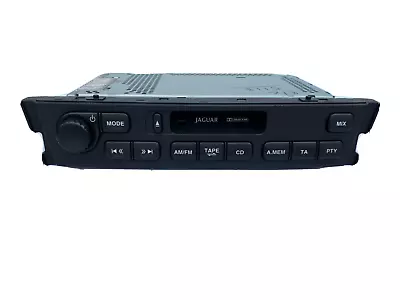 Jaguar Stereo S-Type S Type Cassette Radio Tape Player 2R83-18B876-BF +CODE RARE • £59.90