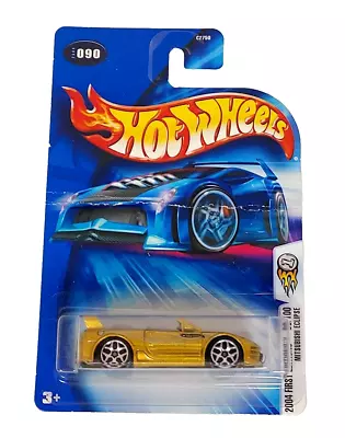 Hot Wheels 2004 Mitsubishi Eclipse First Editions 90/100 Gold • $7
