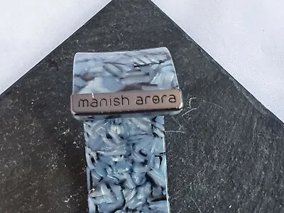 Manish Arora Blue Black OpenCuff Bangle • $10.11