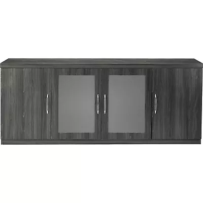 Safco Aberdeen Low Wall Cabinet  Gray Steel 29 1/2H X 72W X 18D ALCLGS • $1021.78