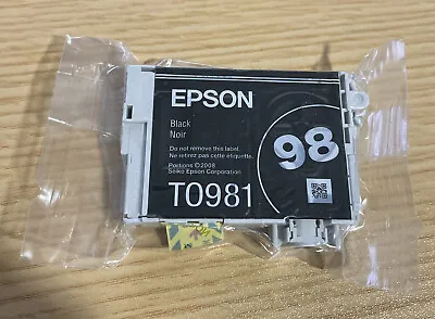 Epson T98 Black High Yield Ink Cartridge • $11.99
