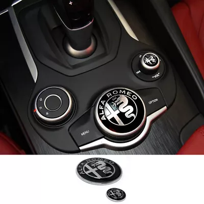 Knob Decoration For Alfa Romeo Giulia Stelvio Center Console Zinc Alloy Cover  • $41.95