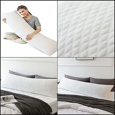 Body Pillows Adults Memory Foam Long Sleeping Removable Washable Cover 21 X54  • $22.58