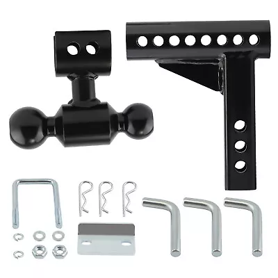 2-Inch Receiver Adjustable Trailer Hitch 6-Inch Drop/Rise Drop Hitch 12500 LB • $75.90