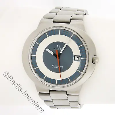 Vintage Omega Dynamic Automatic 41mm Stainless Steel Date Wrist Watch 166.039 • $1198.40