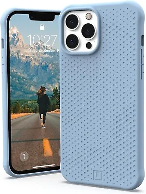 Official UAG Toughened Silicone Dot Case Cover - IPhone 13 Pro Max - Blue • £20