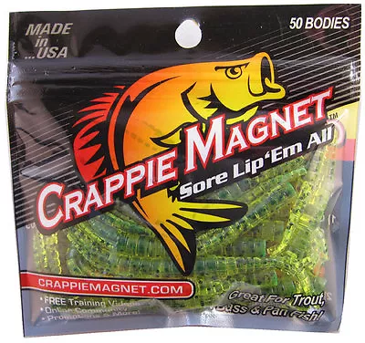 NEW    CRAPPIE MAGNET - 50 Pc PK    • $9.99