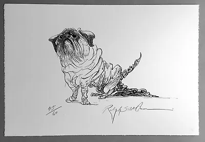 Ralph Steadman  Poopsie  - Gonzo Dog - Signed & Numbered Print Lt Ed #45 Of 60 • £337.80