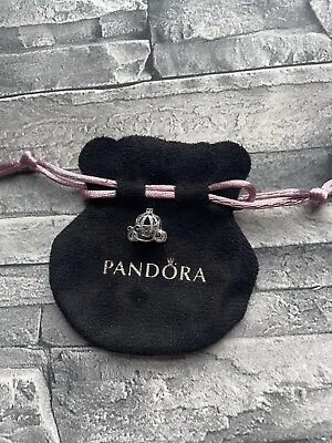 Pandora Disney Cinderella's Pumpkin Carriage Coach Charm 791573CZ • £25.99