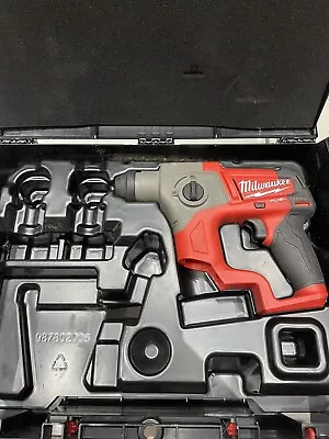 Milwaukee M12CH FUEL Brushless Cordless Hammer Drill SDS 12V BODY ONLY • £90