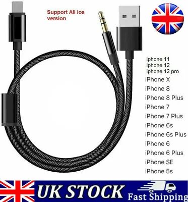 £6.16 • Buy Bmw & Mini IPod IPhone 6 7 8 X XS XR Interface Audio USB Cable Lead AUX Adapter