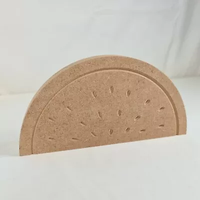£3.46 • Buy Watermelon Half, 18mm Thick MDF Craft, 150mm - 250mm Wooden Blanks Freestanding