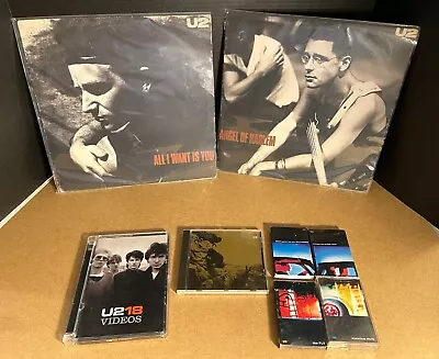 U2 Vinyl DVD CD Cassette Lot! • $32.99