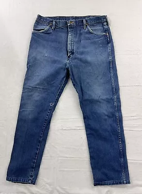 Vtg Wrangler 13MWZ Cowboy Cut Original Fit Men's Jeans Size 38x34 • $14.45