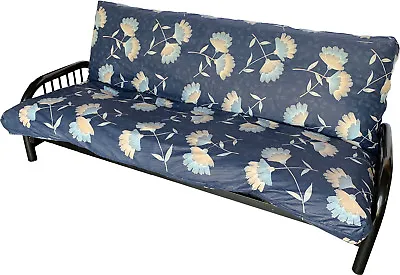 Full Futon Mattress Covers Protector Cover Cotton/Polyester Flower #83 • $49