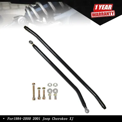 For Jeep Cherokee XJ 1984-2000 2001 Steering Crossover Kit Black Baron Front • $162.67