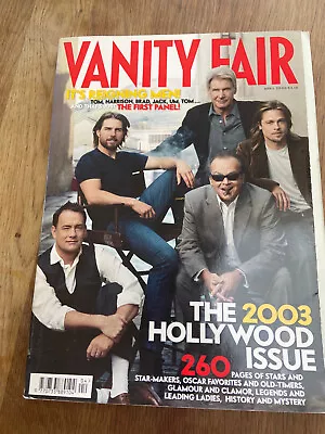 Vanity Fair Magazine - Hollywood Issue April 2003 - Tom Cruise • £5