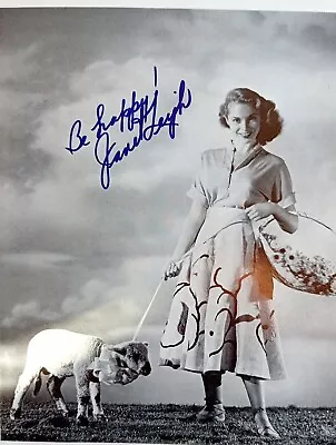 JANET LEIGH ALFRED HITCHCOCK'S  PSYCHO GENUINE Signed Vintage Autographed Photo  • £48