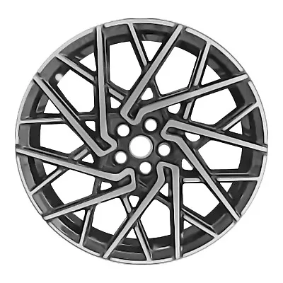 Refurbished Machined And Painted Gloss Black Aluminum Wheel 20 X 8 • $294.87