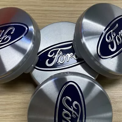 4pcs Chrome Wheel Center Caps 54mm Rim Emblem Hubcap Cover Badge 2 ⅛  6M211003AA • $18.59