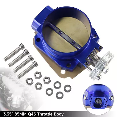 90MM-85MM Q45 Throttle Body For  Nissan Skyline R33 R34 RB25DET RB26DET 25GT BL • $142.12