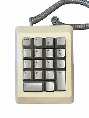 Vintage 1984 Macintosh 512K Numeric KEYPAD Model M0120 Cord Clean Untested!! • $120