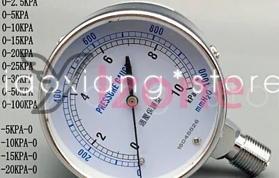 Micro Pressure Gauge Meter Capsule Pressure Gaue Micromanometer  YE-75 0-5 10 20 • $30.72